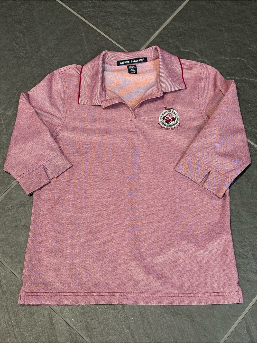 Cherry Festival Polo Shirt Medium